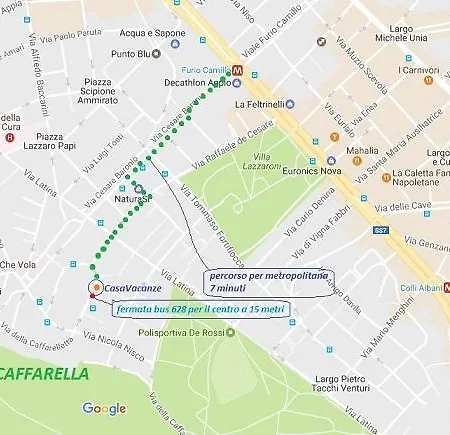 Caffarella Apartmán Řím